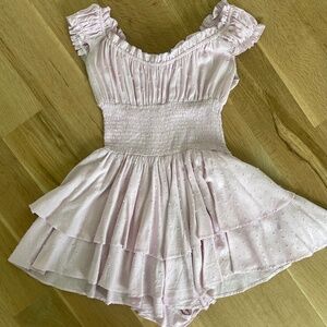 Princess Polly Light Pink Sundress/Romper